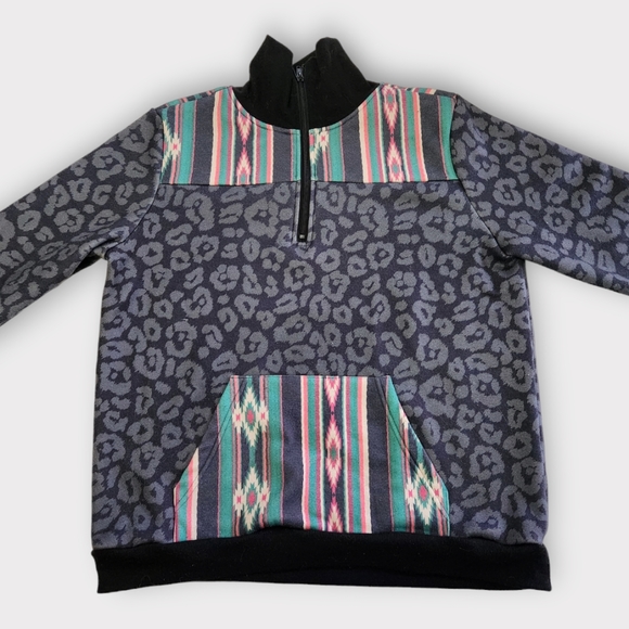 Crazy Train Ladies Zipper Pull-Over, Size M. - Picture 1 of 4